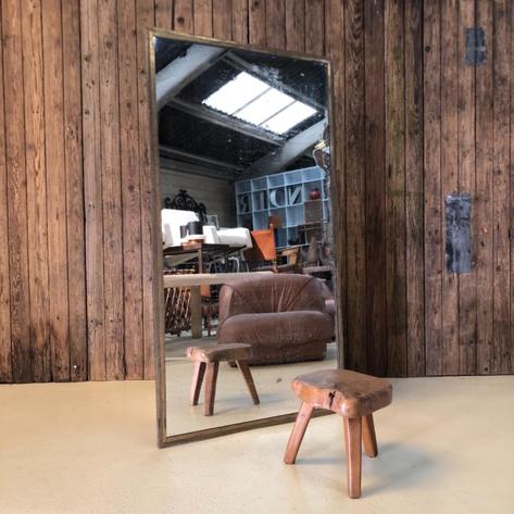 1900 copper shop mirror 