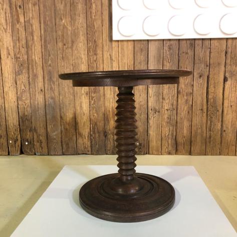 1950 oak side table 