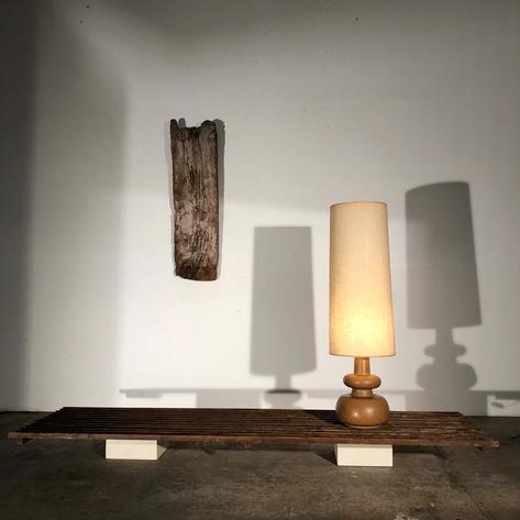 1970 ceramic lamp
