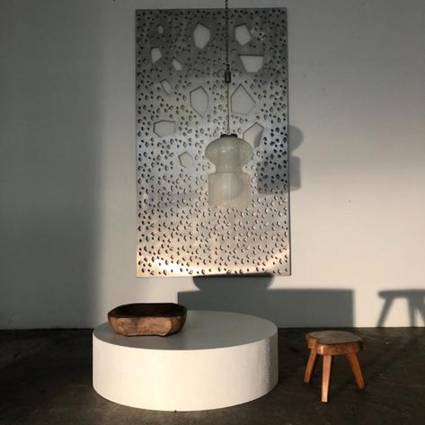 1970 Italian glass pendant light 