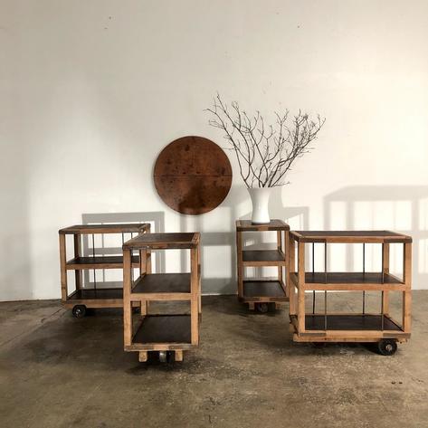 Industrial shop shelves 