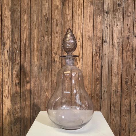 Pharmacy glass decanter 